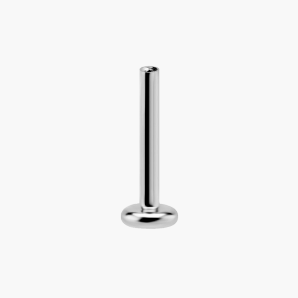 Piercing oreilles en titane Labret Threadless