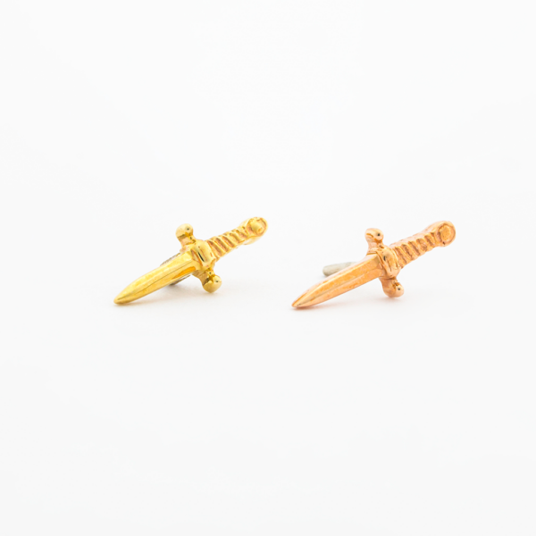 Piercing oreille en or BVLA - Slasher Dagger