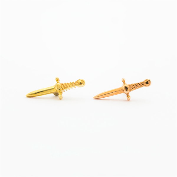 Piercing oreille en or BVLA - Slasher Dagger