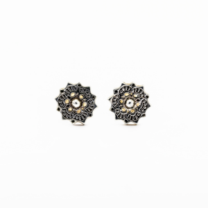 Piercing oreilles en argent Tawapa - Afgan ear Stud