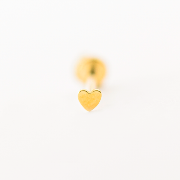 Piercing oreilles en or Auris - Tiny Heart