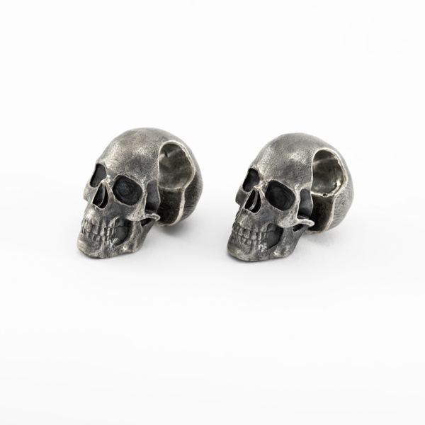 Poids d'oreille tête de mort Naga - Skull ear weight